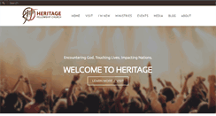 Desktop Screenshot of heritagefellowship.us