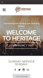 Mobile Screenshot of heritagefellowship.us